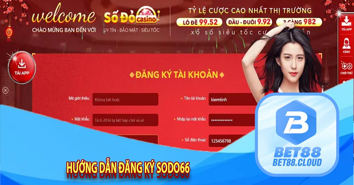 Hướng dẫn đăng ký sodo66