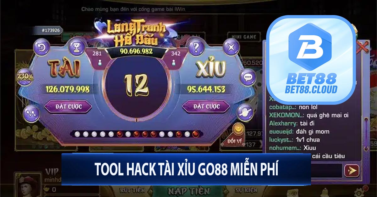 Tool Hack Tài Xỉu Go88 Miễn Phí